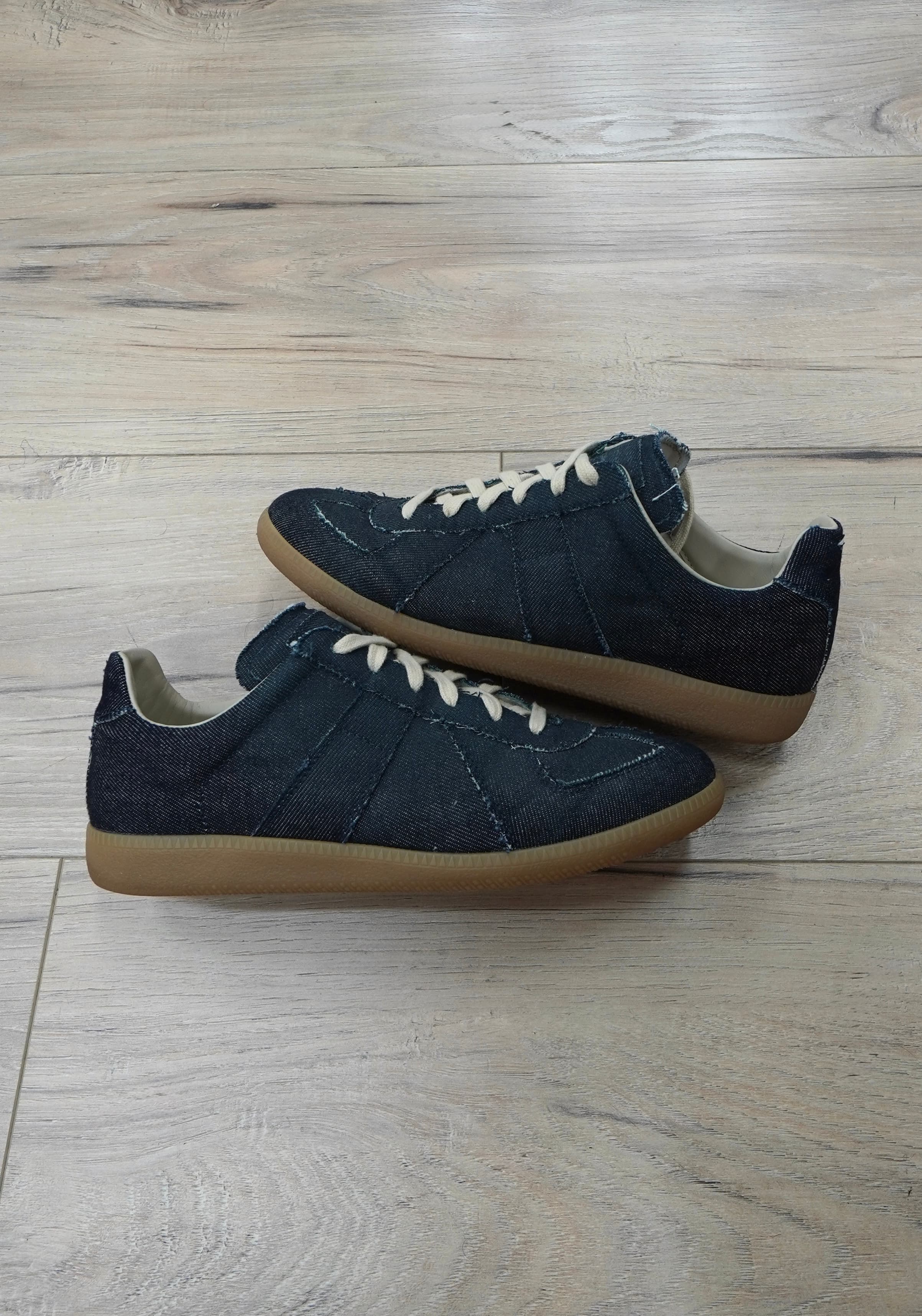 Maison Margiela Replica Exclusive Denim Low-Top Sneakers