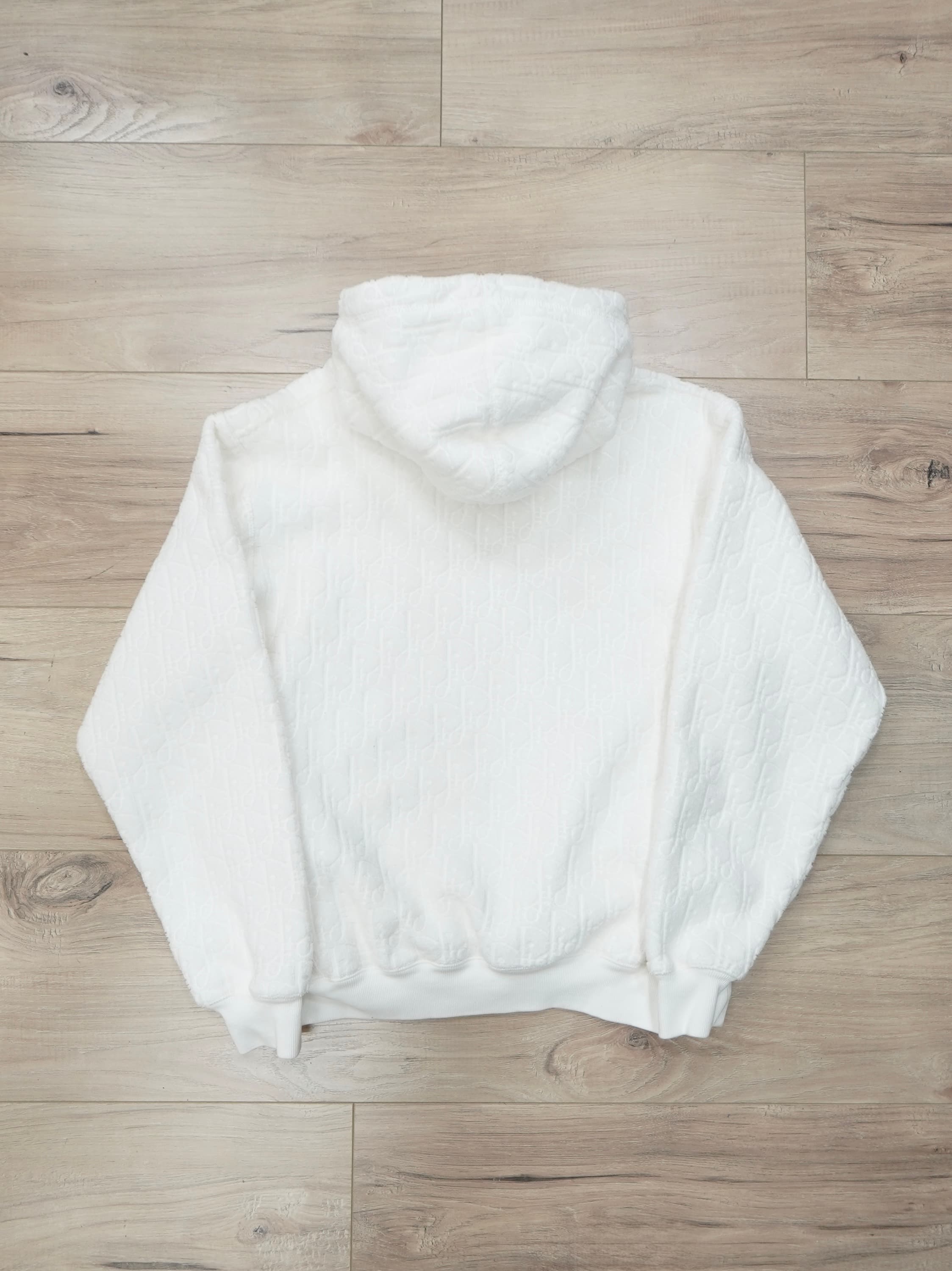Dior All Over Monogram White Hoodie