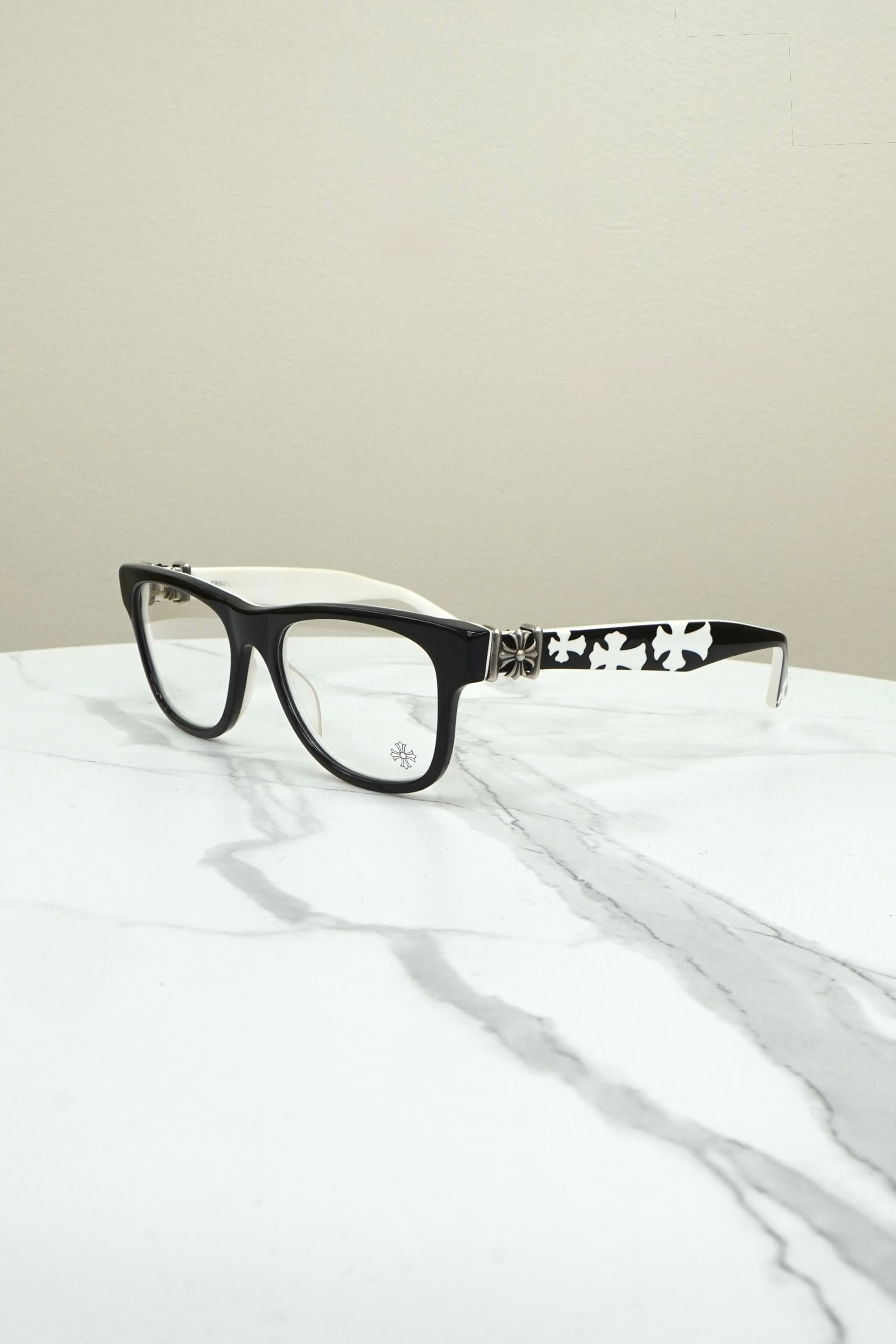 Chrome Hearts HARD Glasses Cross Frames