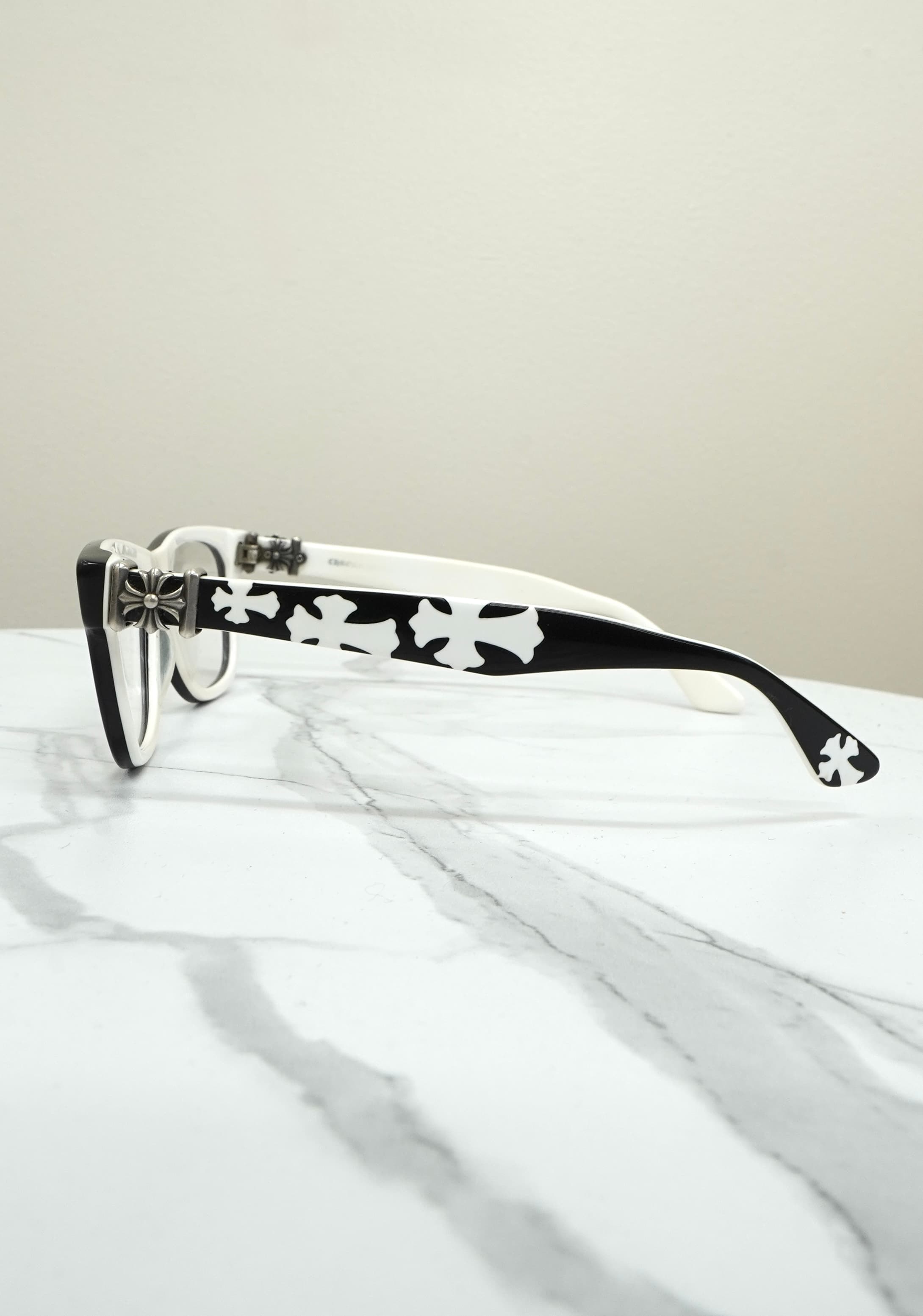 Chrome Hearts HARD Glasses Cross Frames