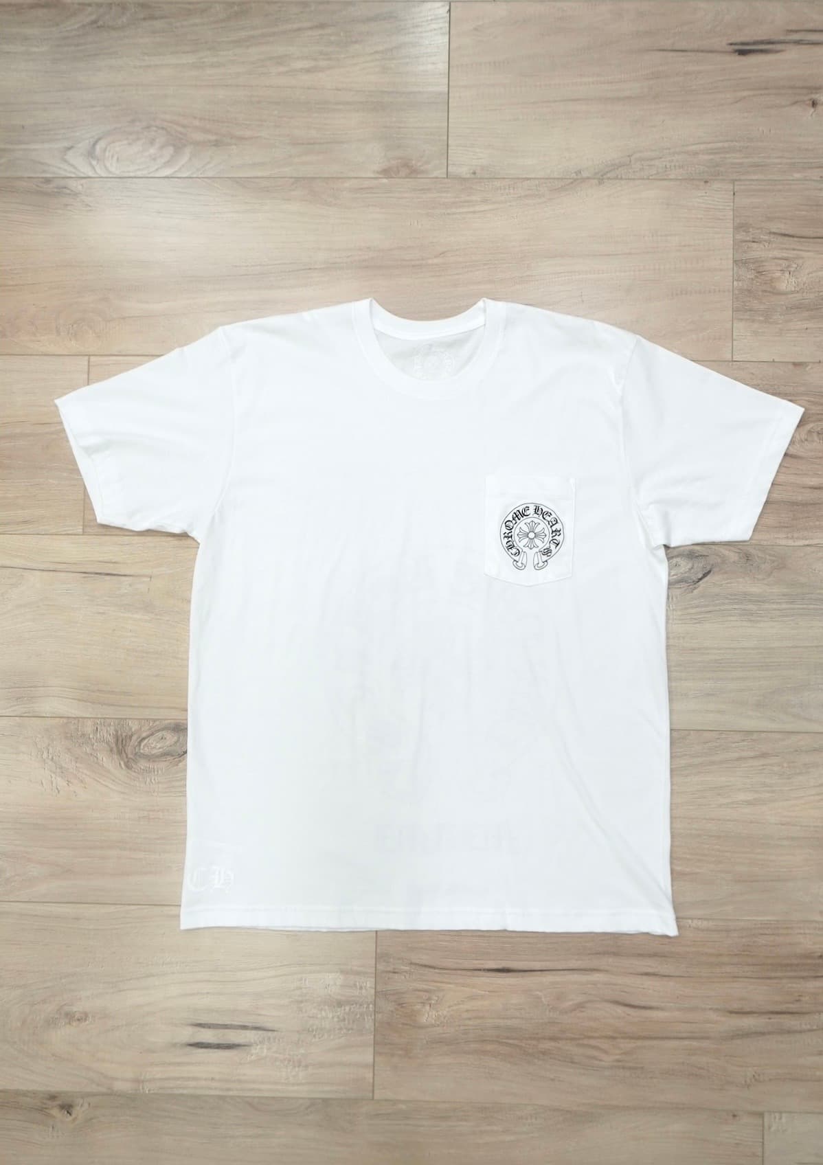Chrome Hearts Miami Exclusive Horseshoe White T-Shirt