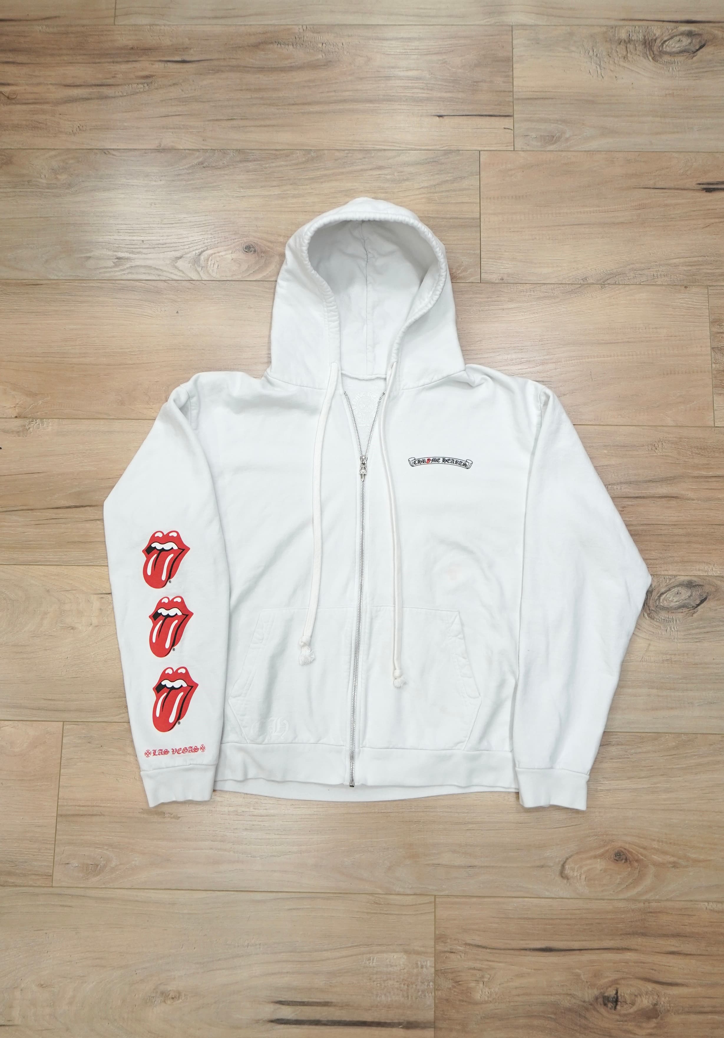 Chrome Hearts x Rolling Stones Las Vegas Exclusive Zip Up Hoodie
