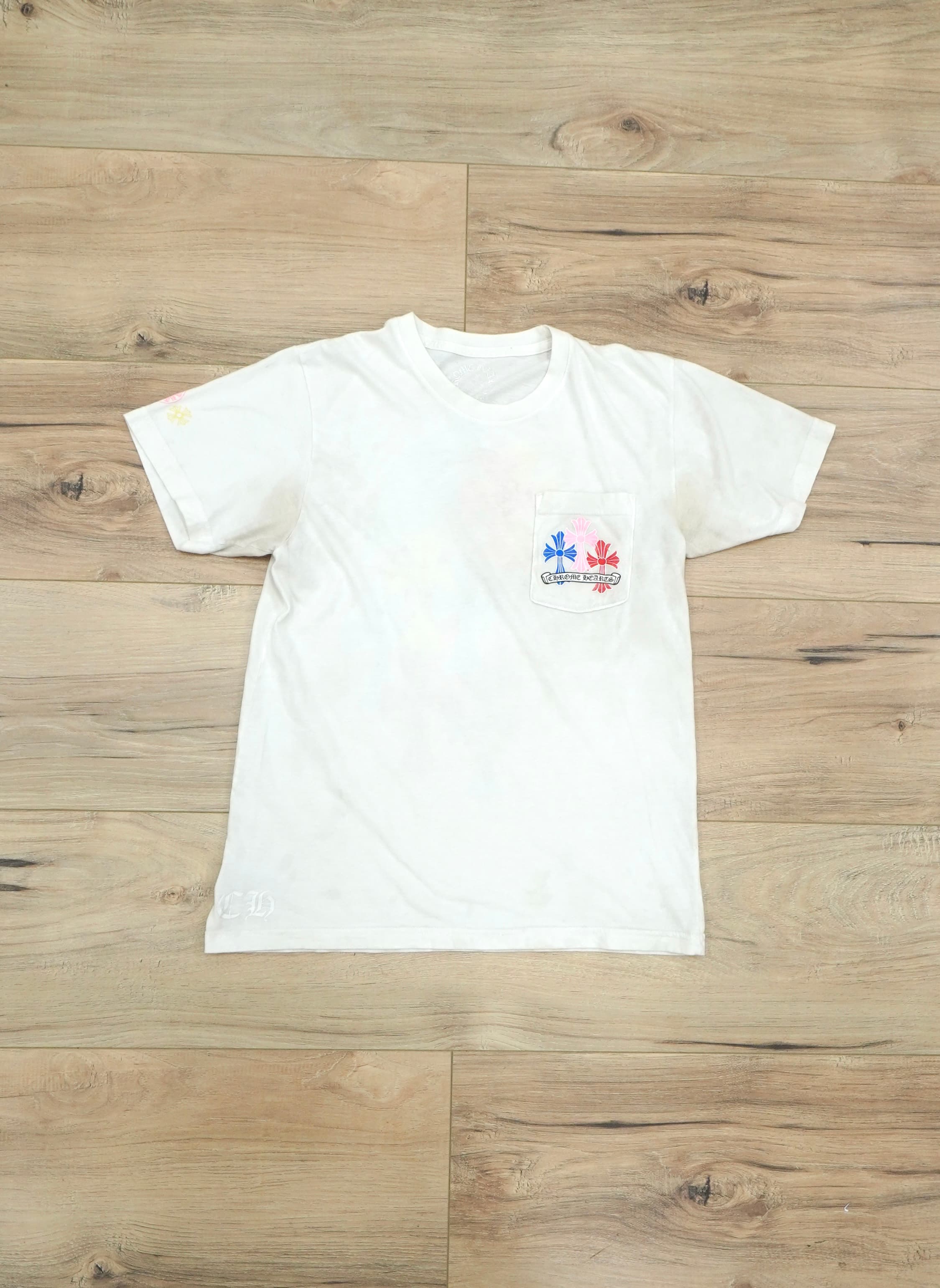 Chrome Hearts Multi Color Cross Cemetery T-Shirt