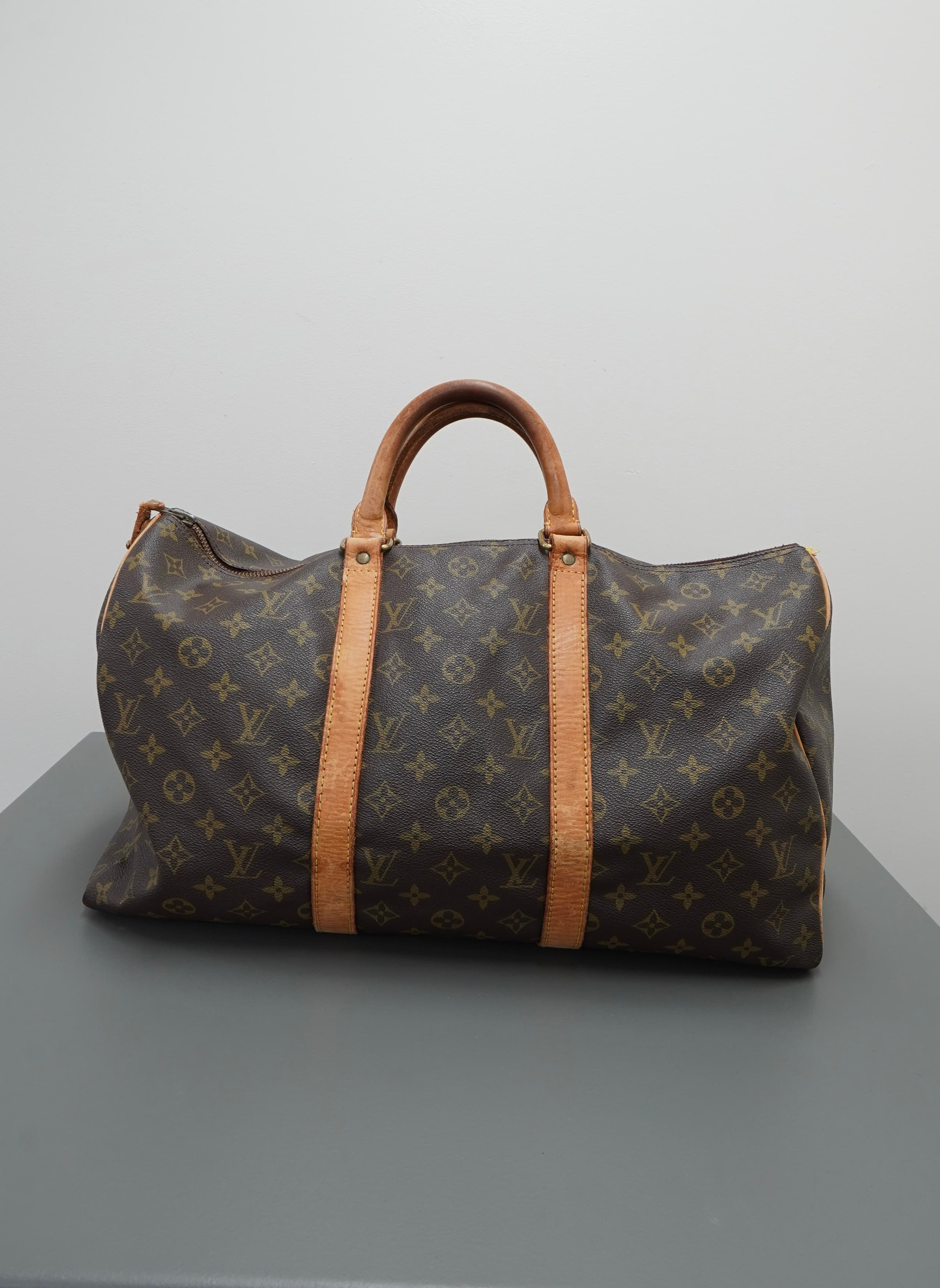 Vintage Louis Vuitton Monogram Keepall 45