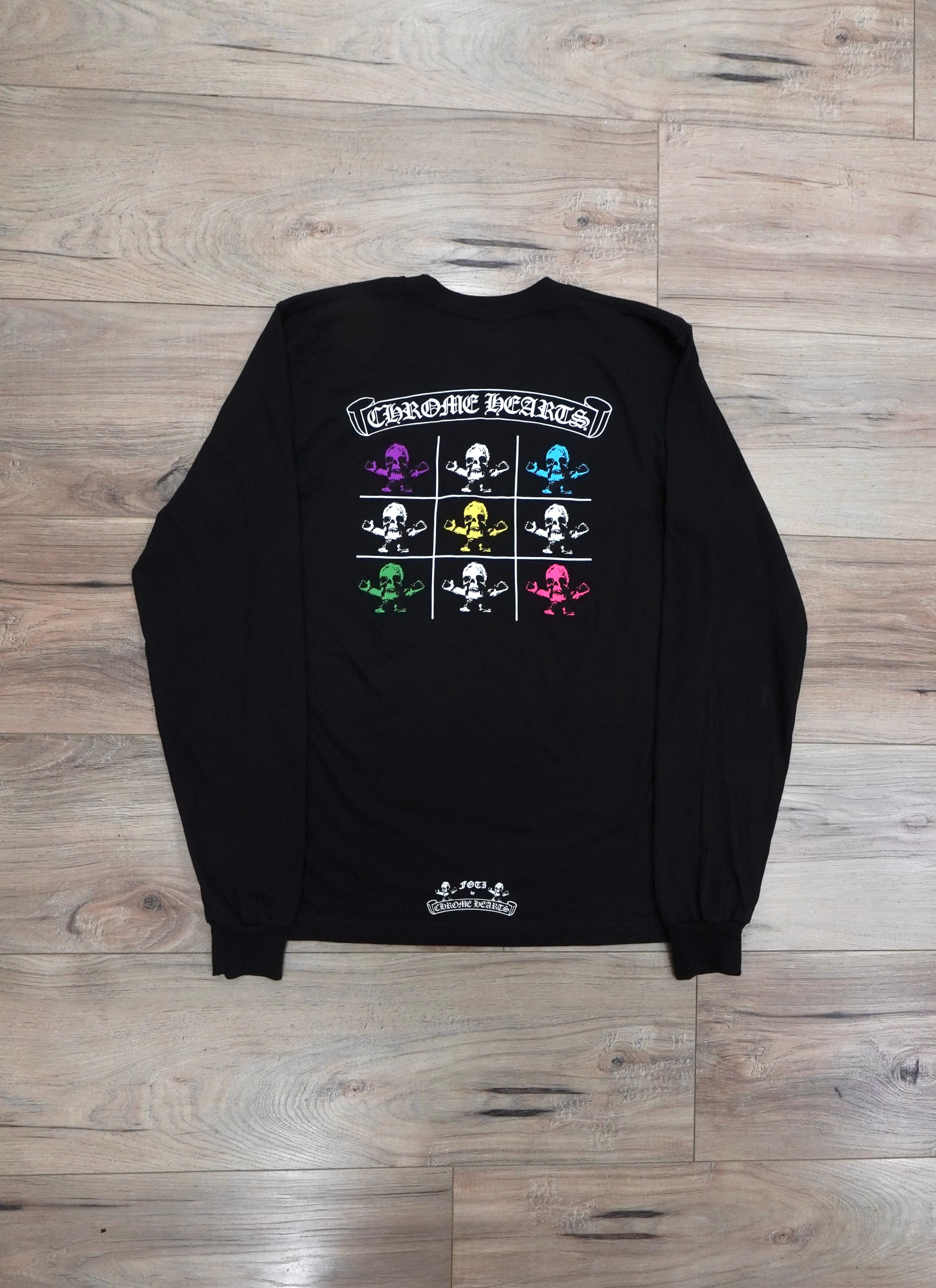 Chrome Hearts Scroll Multicolor Foti Logo Long-Sleeve