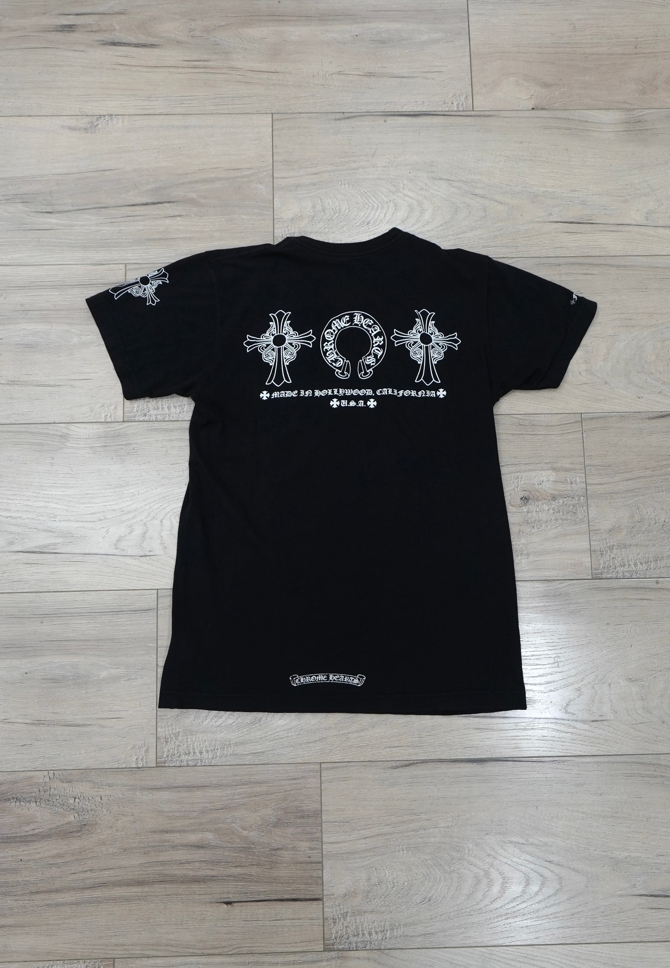 Chrome Hearts Cross Horseshoe Made in Hollywood T-Shirt