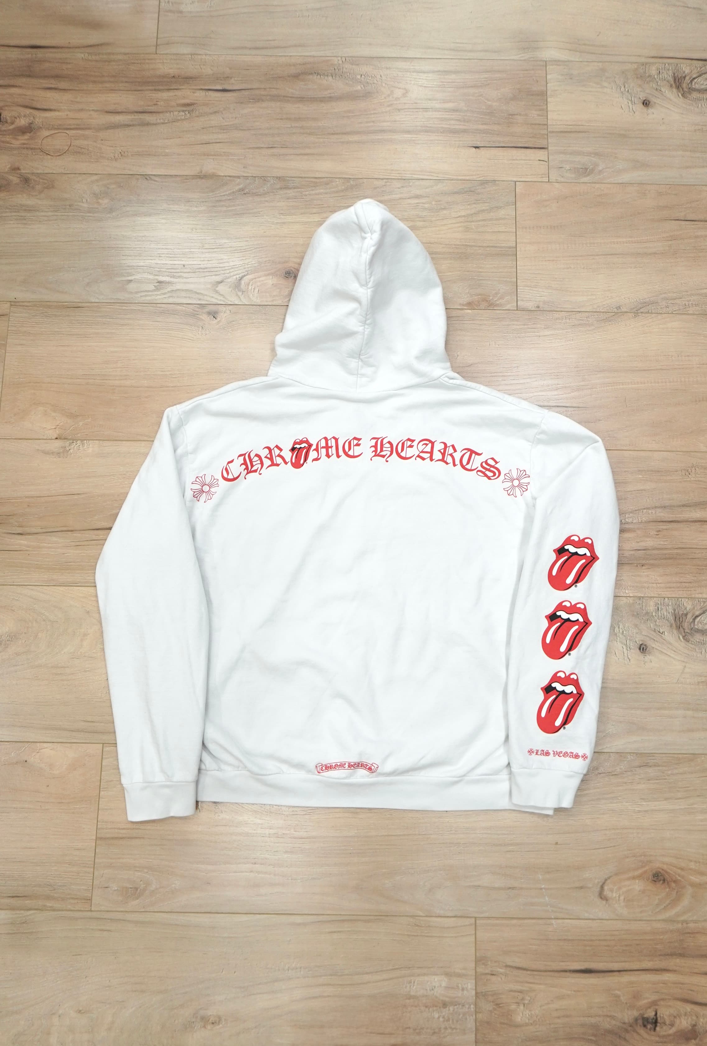 Chrome Hearts x Rolling Stones Las Vegas Exclusive Zip Up Hoodie